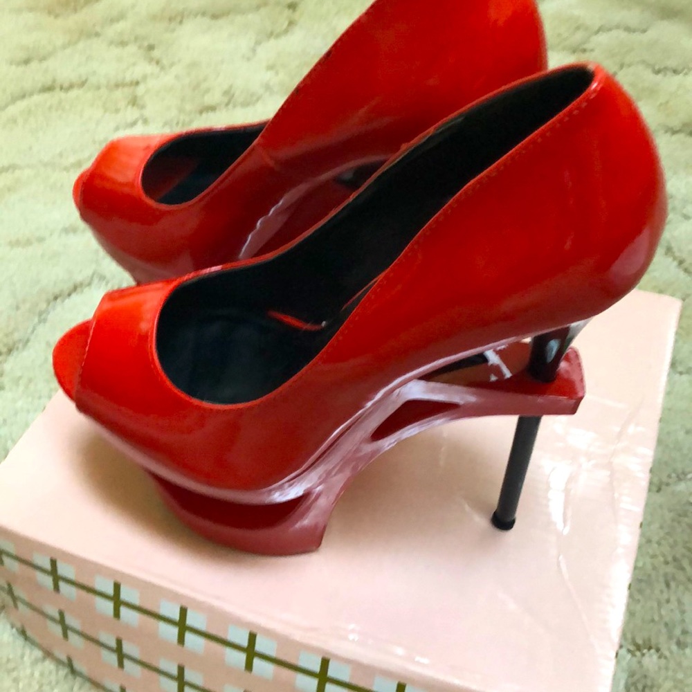 Orange Heels